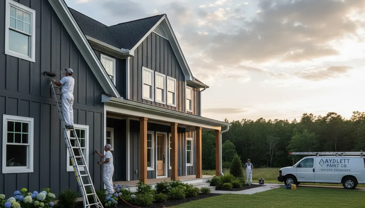 Professional exterior house painting in Virginia Beach VA by local painting experts